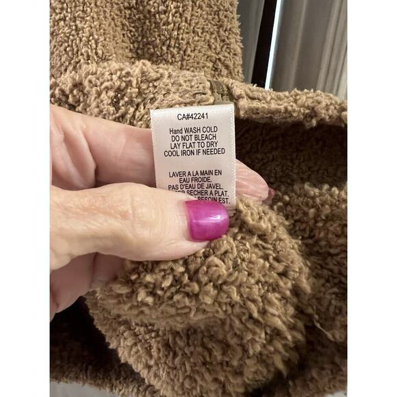 Young Fabulous And Broke Brown Teddy Two Piece Pant Set Sz M - Picture 5 of 10